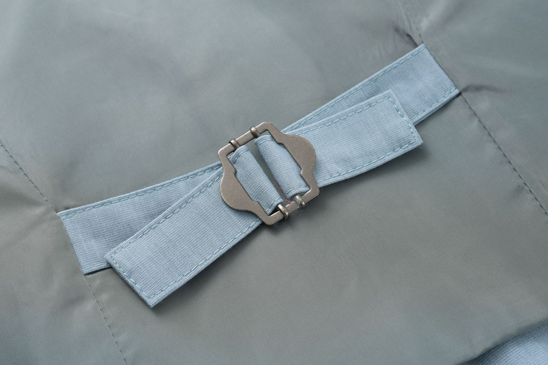 Kinderjurk, driedelig pakgilet, bloemenjurk in kinderstijl_voghion.com