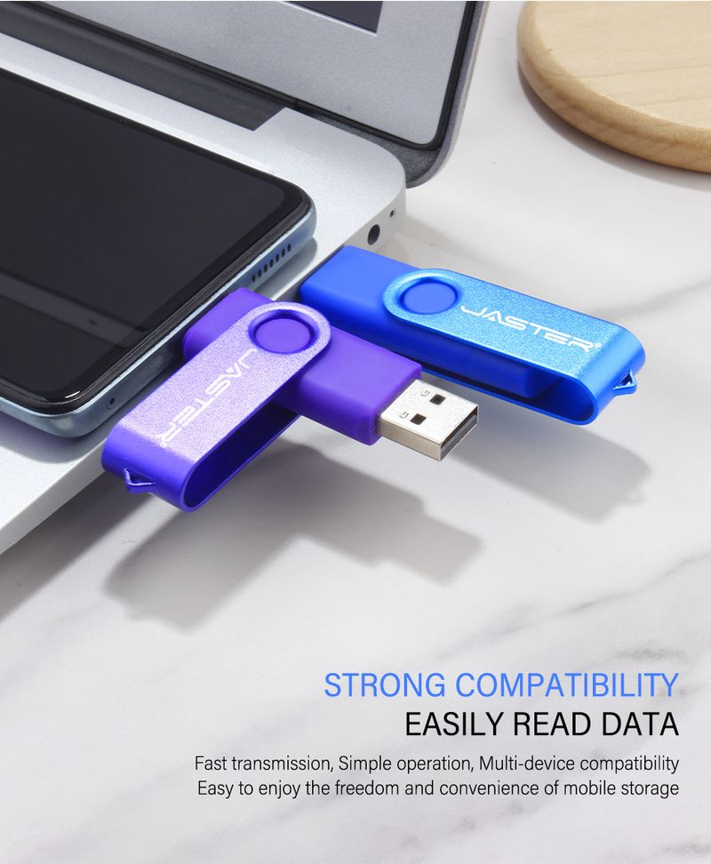 Uzglabāšanas ierīces USB zibatmiņas disks mobilais tālrunis dators divējāda lietojuma U disks lielas ietilpības USB zibatmiņas disks radoša biznesa dāvana_voghion.com
