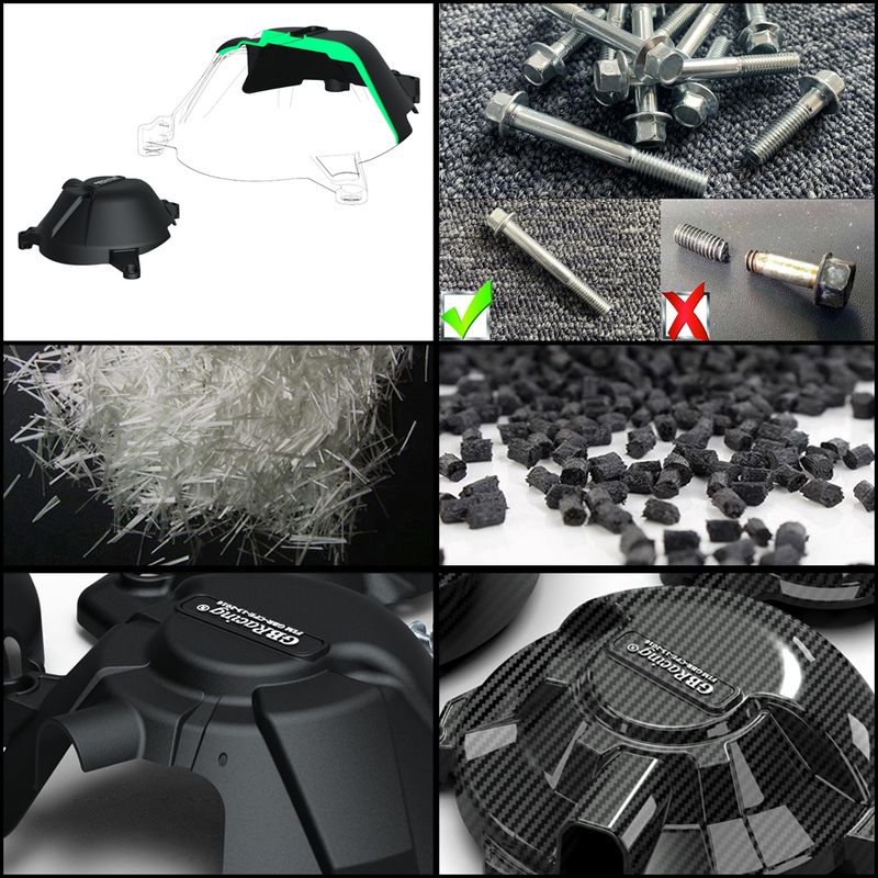 Motorcycle Accessories Engine Cover Protection Kit For CB1000R 2011-2017 2012 2013 2014 2015 2016_voghion.com