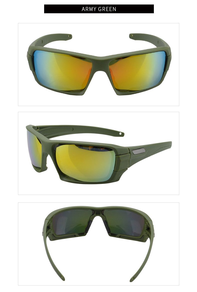 Exercise Outdoor Live Shooting CS Anti impact Wind and Sand Tactical Eye Protection Glasses_voghion.com