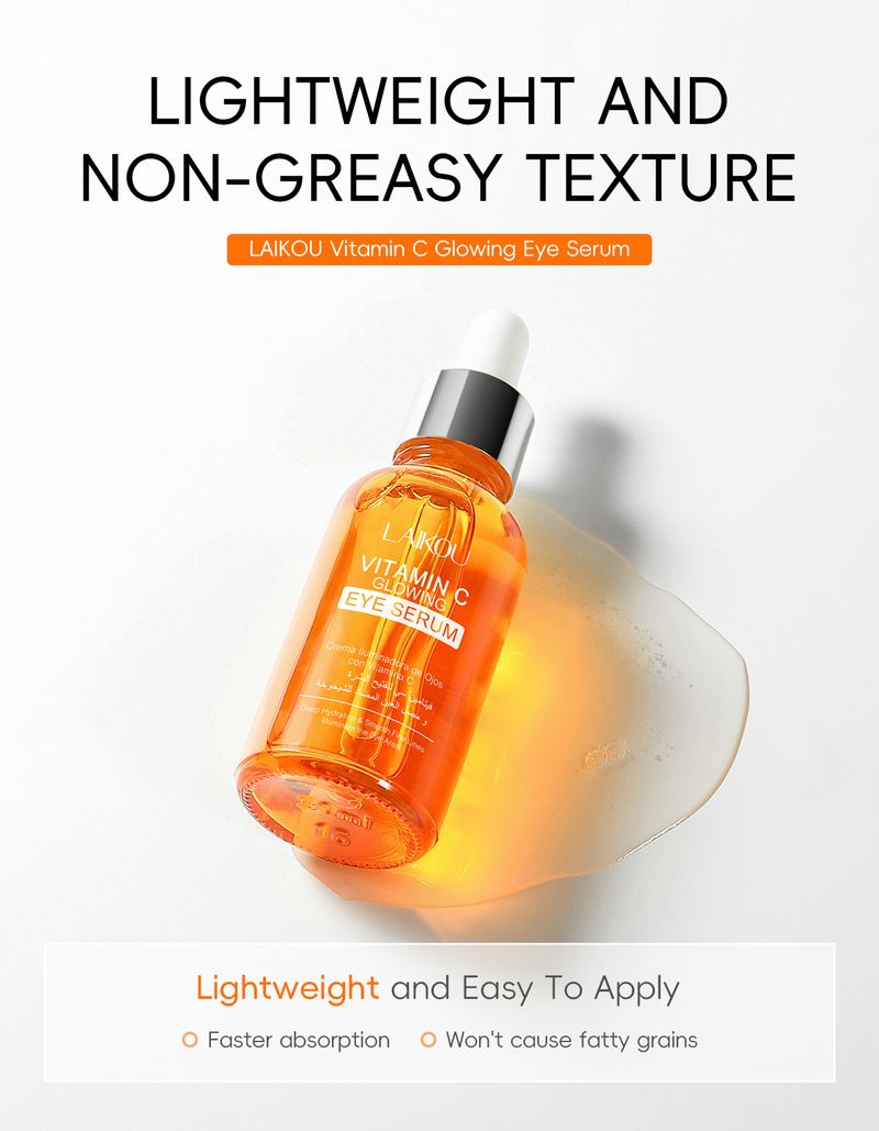 LAIKOU Suero para ojos con vitamina C 30 ml Cuidado cosmético para ojos_voghion.com