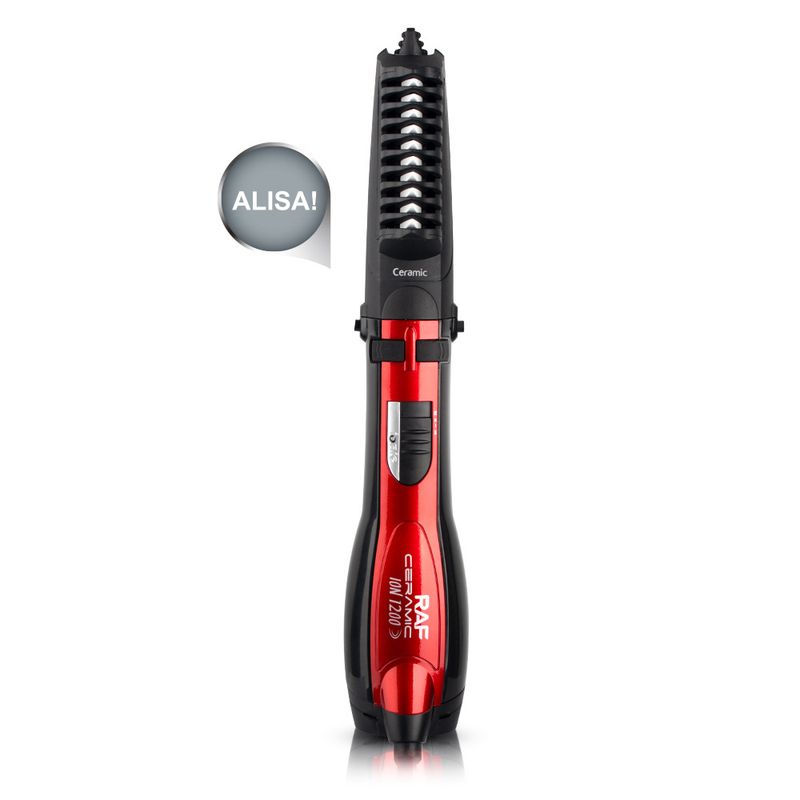 RAF Set di 5 strumenti per lo styling dei capelli ad alta potenza con testa a pera e pettine arricciacapelli multifunzionale_voghion.com