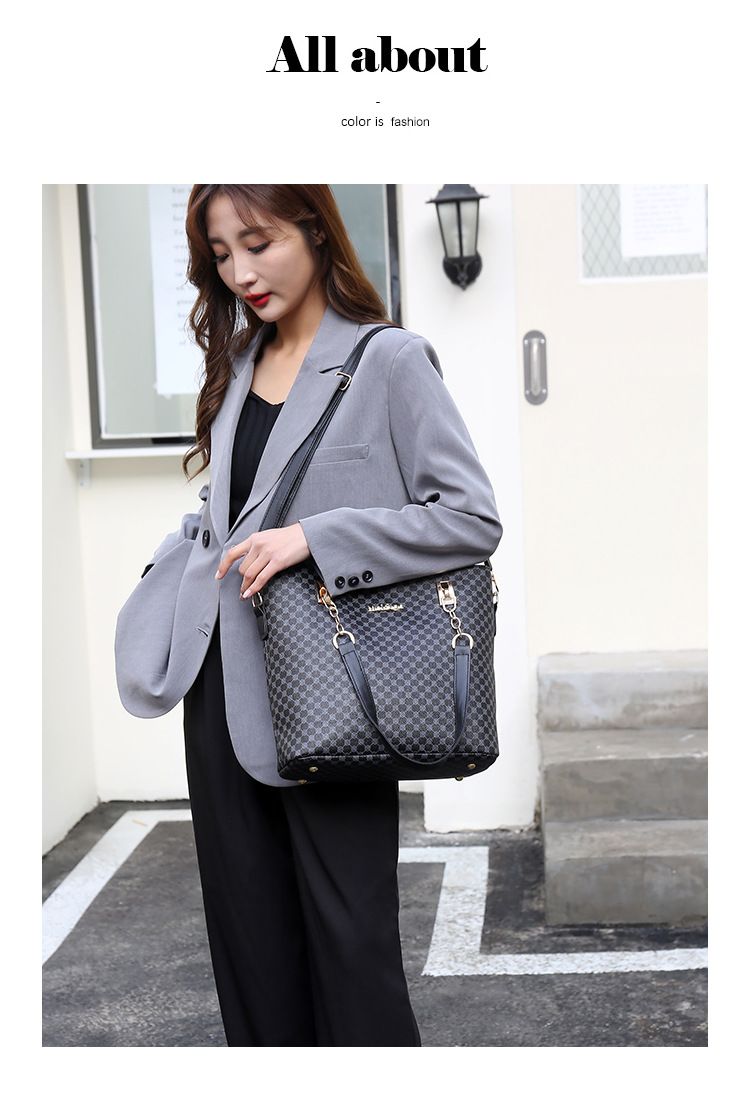 Borse da donna, borsa super mamma e bambino, set da sei pezzi, borsa a mano, borsa a tracolla, borsa a tracolla, borsa versatile stampata_voghion.com