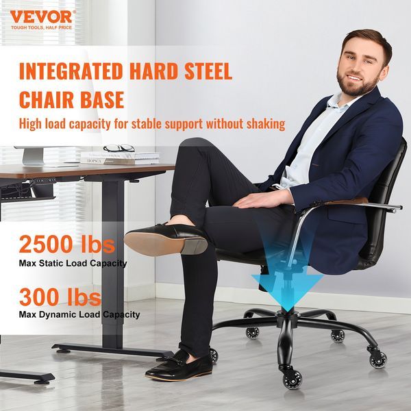 Office Chair Base Replacement 28' Swivel Chair Base 2500 Lbs 4' Stroke_voghion.com