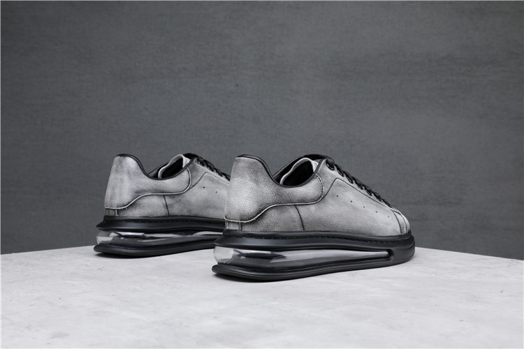 Air Cushion Small White Shoes Men S New Korean Version Of The Thick Bottom Heightening Sports And Leisure Shoes Retro Old Sneakers_voghion.com