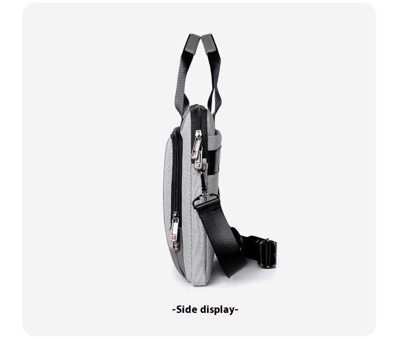 Bolsa para laptop empresarial simples e de grande capacidade, pasta portátil masculina e feminina de 13,3/14/15,6 polegadas, à prova d'água e resistente a terremotos_voghion.com