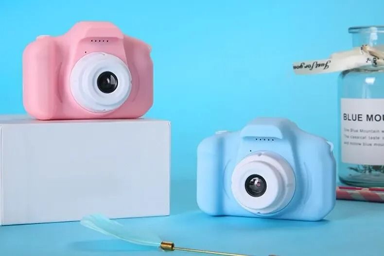 Mini otroška kamera X2 Digitalna vintage kamera Izobraževalne igrače Otroška projekcijska video kamera Igrača za fotografiranje na prostem 32 GB_voghion.com