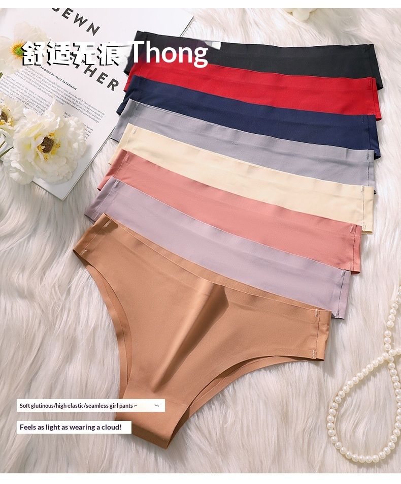 luckyqqyp Europäischer und amerikanischer Stil T-Back-Eisseiden-T-String für Damen mit Streifenmuster und niedrigem Bund – sexy, pure Lust, Spaß_voghion.com