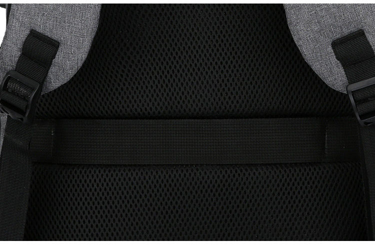 Mochila antirrobo para ordenador portátil para hombre, bolso de negocios de gran capacidad para viaje, mochila con carga USB, 1 ud._voghion.com