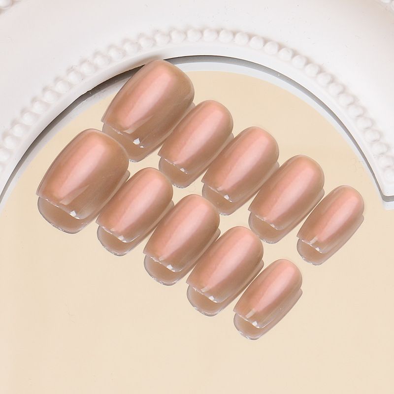 Nail with a high-end feel wearing nails, pure desire for style, handmade art p, detachable, and 30 finished nail_voghion.com