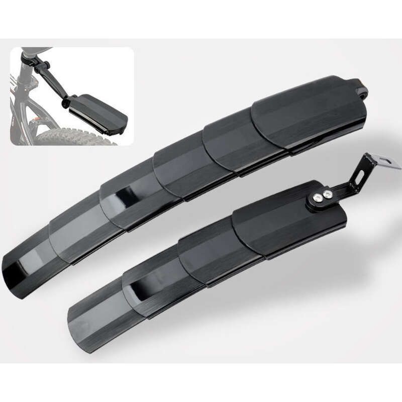 Garde-boue universel et portable pour vélo de montagne, pliable, rétractable, 26 ou 27,5 pouces_voghion.com