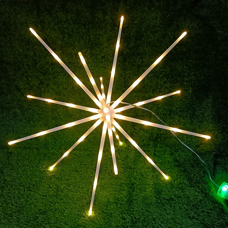 Atmosfera Cavallo in corsa Fuochi d'artificio Meteora da interno LED Cascata fluente Stella esplosiva Multicolore Telecomando Appeso_voghion.com