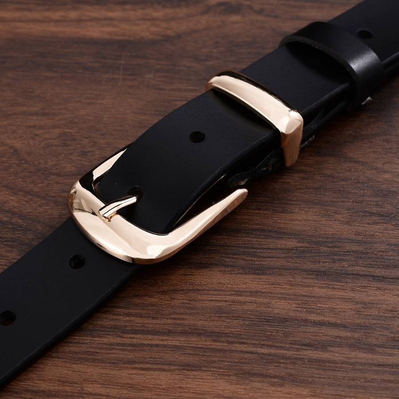 HOT Available In Plus Size Women Leather Belt Brand Ladies Length: 95-120cm Belts For Female Width:2.8cm_voghion.com