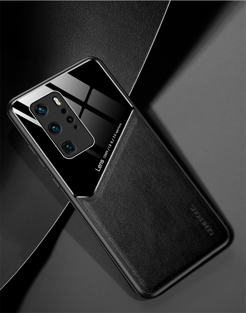 Muodikas nahkakotelo Huawei P40 Pro P30 P20 Lite Nova 8 SE 7 6 5 5i Pro 7i 4 4E 3 3i P Smart 2020 Y9 Prime 2019 -kotelolle_voghion.com