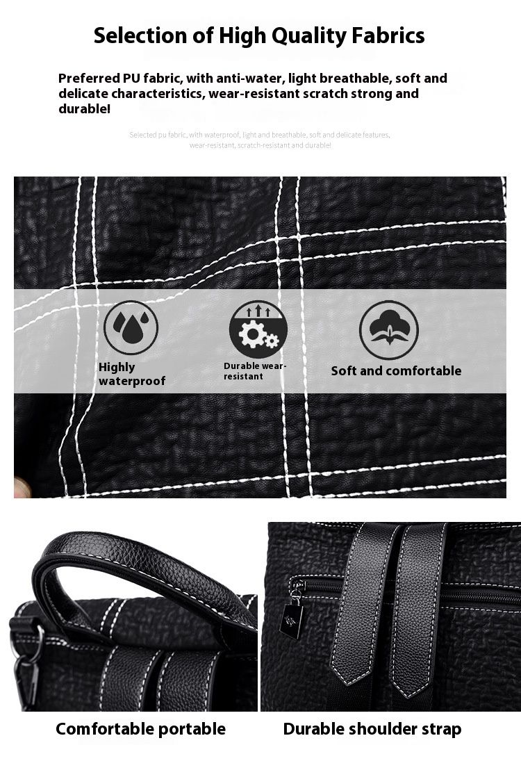 Mochila de piel de vaca con bordado de cuero genuino, nueva edición coreana, versátil, para mujer, con uno o dos hombros_voghion.com