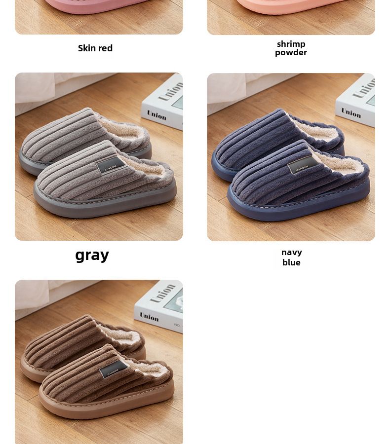 Plus con sensazione di merda da uomo fondo spesso casa antiscivolo autunno e inverno taglie forti extra large termico peluche_voghion.com