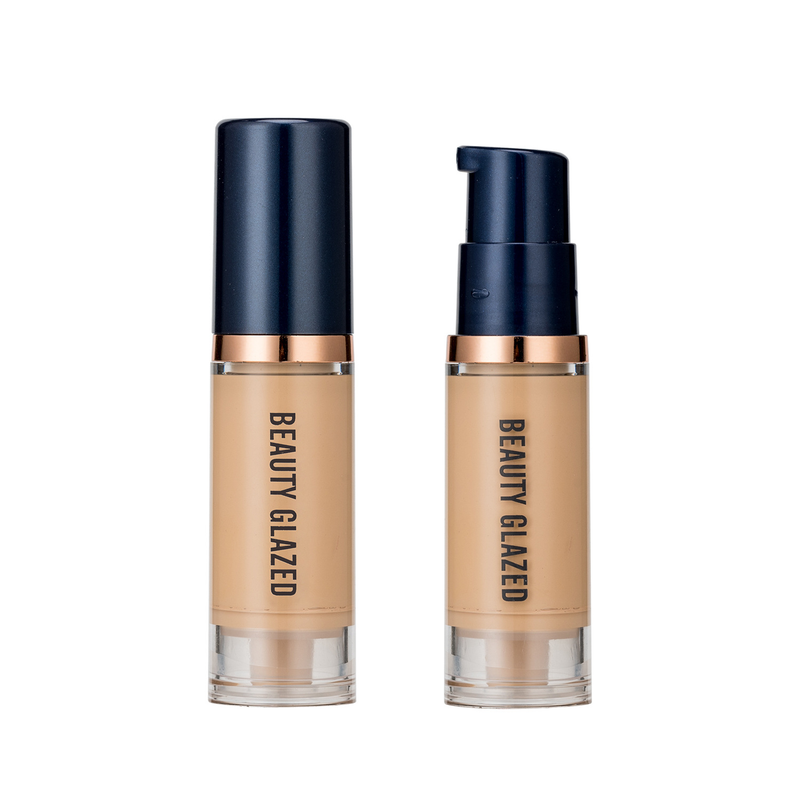 Face Matte Liquid Foundation Pitkäkestoinen Öljyä ehkäisevä meikkivoide Täyspeittävä Peitevoide Meikkivoide Vedenkestävä_voghion.com