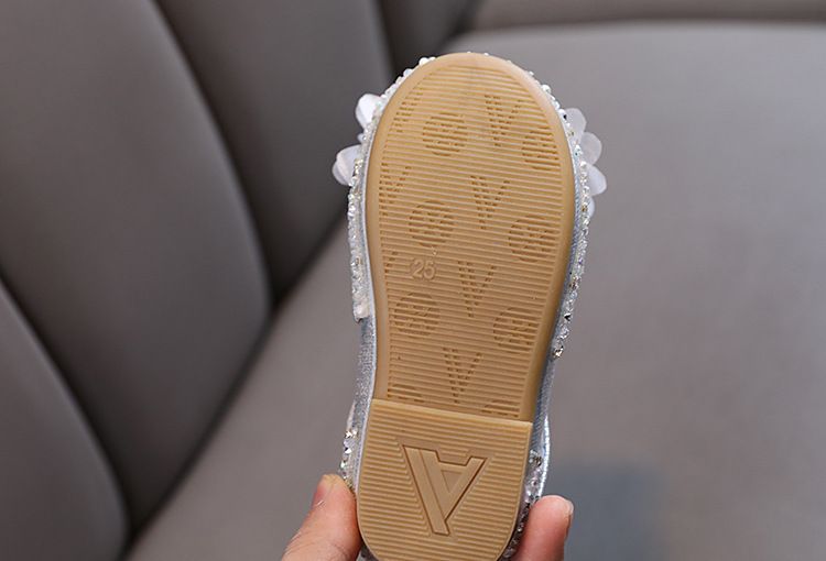 Neu Dame Baby Mädchen Mädchen Prinzessin Diamant Einzelnen Schuh Schuhe Dance_voghion.com