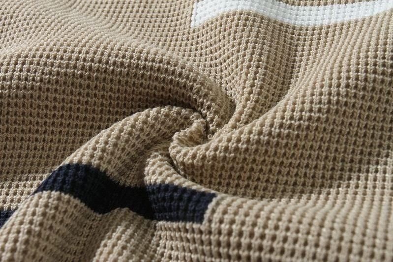 Maglione lavorato a maglia a righe color-block da uomo – Pullover girocollo alla moda con vestibilità comoda (M-3XL)_voghion.com