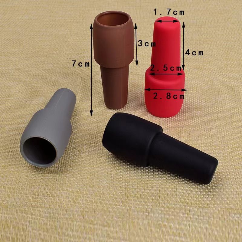 Wine Bottle Stoppers Set - Reusable Silicone Seal For Champagne, Beer & Liquor | Airtight Lock For Travel, Camping (BPA-Free, Dishwasher Safe)_voghion.com