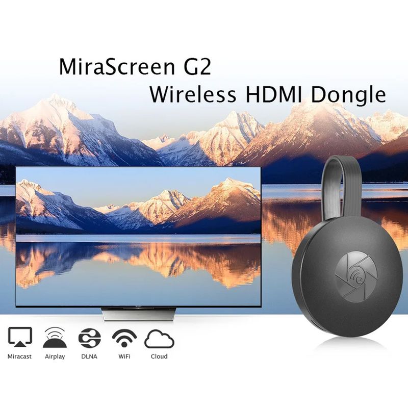 Wireless HDMI Mirroring Multiple Device Mobile Phone Connected To TV HD 1080P Projection Computer IPad WIFI Live Screen_voghion.com