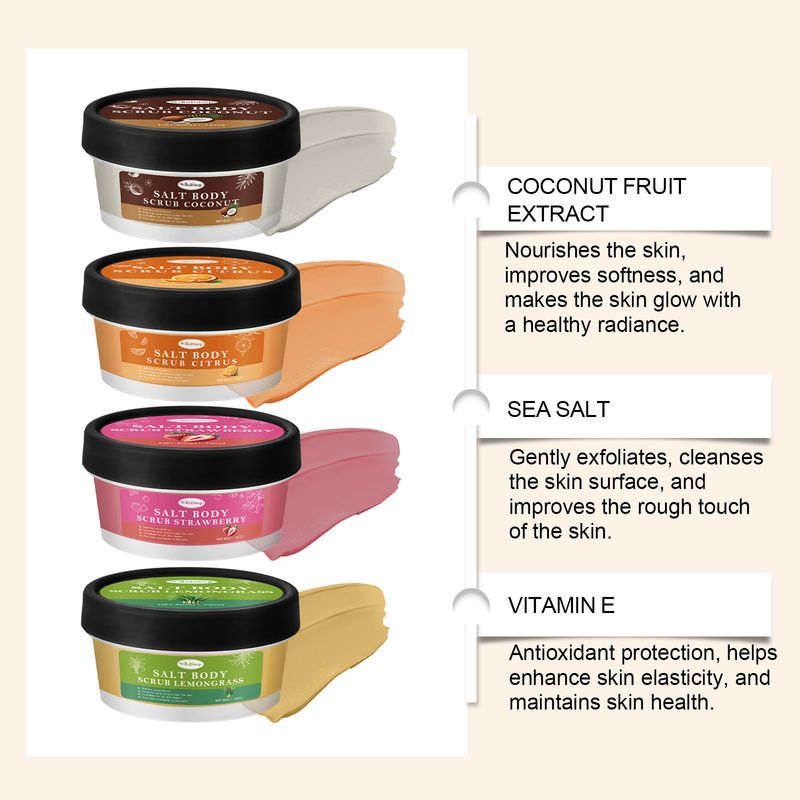 WoodSleep Body Scrub Detergente Delicato, Ammorbidisce la Pelle, Cura dei Pori delle Cuticole, Crema Idratante_voghion.com