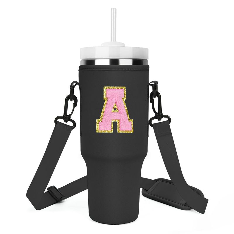 Ice Tyrant Becher-Taschengurt, verstellbarer Auto-Wasserflaschenbezug, Kälteisolierungsschutz, Becherbezug_voghion.com