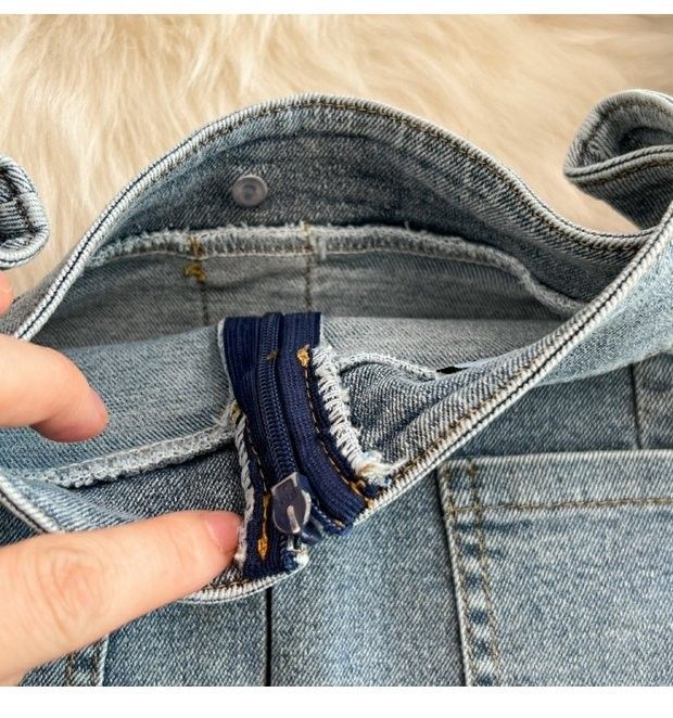 Women's Denim Jacket & High Waist Pencil Skirt Two-Piece Set - Slim Fit Short Cropped Blazer With Button Front & Bodycon Mini Skirt (Blue, S/M/L)_voghion.com