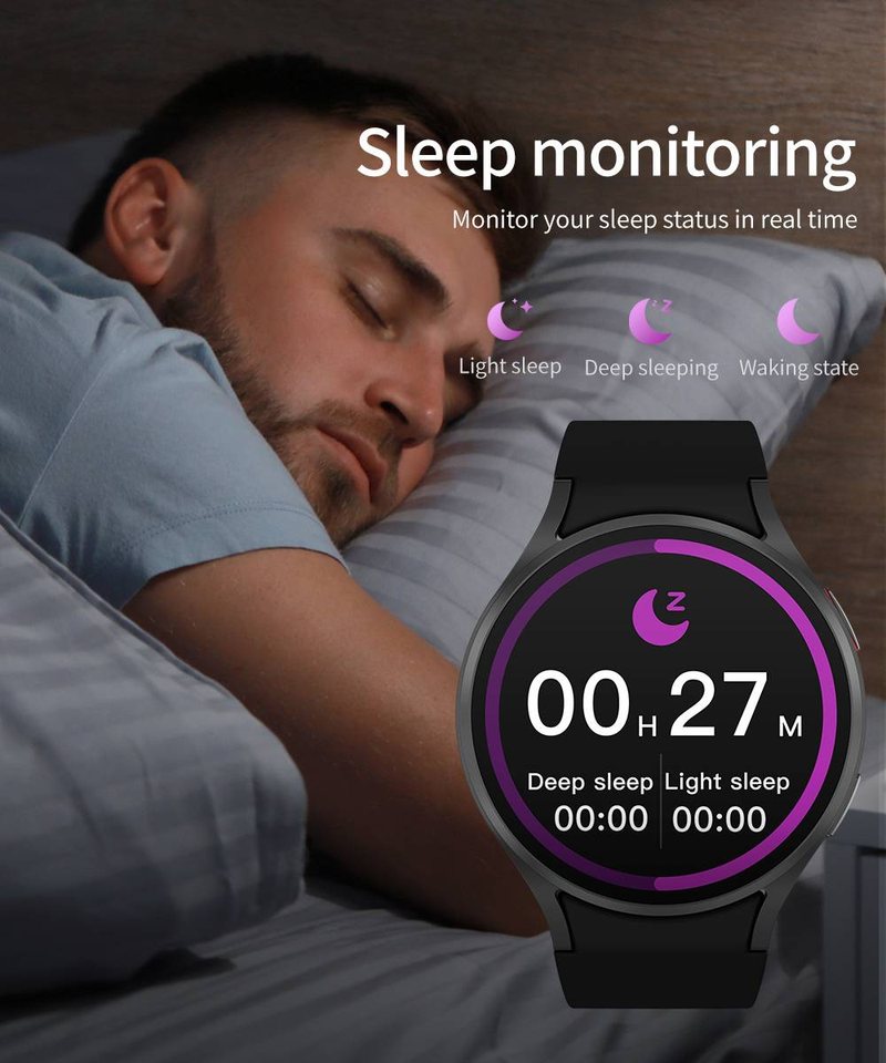 Montre intelligente GPS Track 2024 6 montre intelligente hommes Amoled affichage toujours IP67 montres étanches horloge de glycémie BT Talk Smartwatch_voghion.com