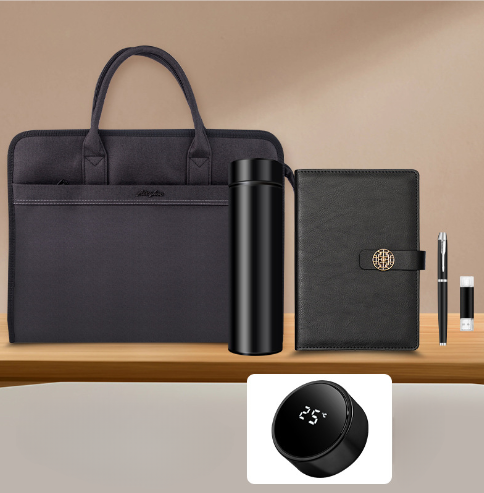 Briefcases Business Gift Set Briefcase Thermos Cup Umbrella Company Bank To Send Customers Practical Activities Annual Meeting Souvenirs_voghion.com