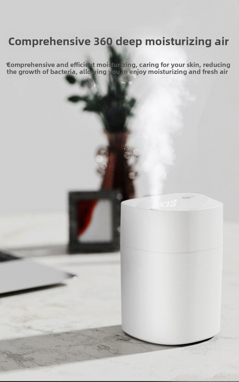 Mini-Luftbefeuchter für Zuhause – Ultraschall-Aromadiffusor mit kühlem Nebel, USB- und Autostromversorgung, automatischer Abschaltung und 3 Farboptionen_voghion.com