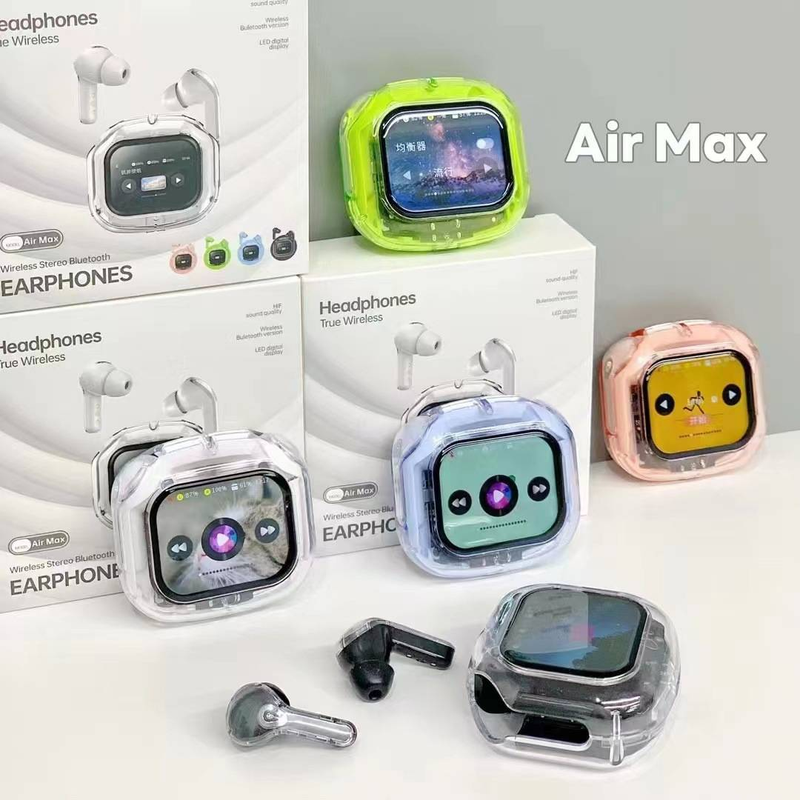 Outdoor Sports In-ear Bluetooth Headset, LCD Touch Screen, Noise Canceling Call, Earbuds, Ultra-long Battery Life, High-definiti_voghion.com