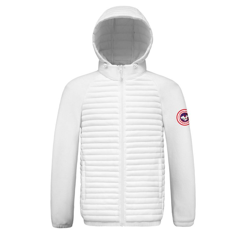 Men's Clothing Unisex Modular Map Jacket - Detachable Hood Quilted Coat With Silicone Patches, Lightweight Couple's Outerwear_voghion.com