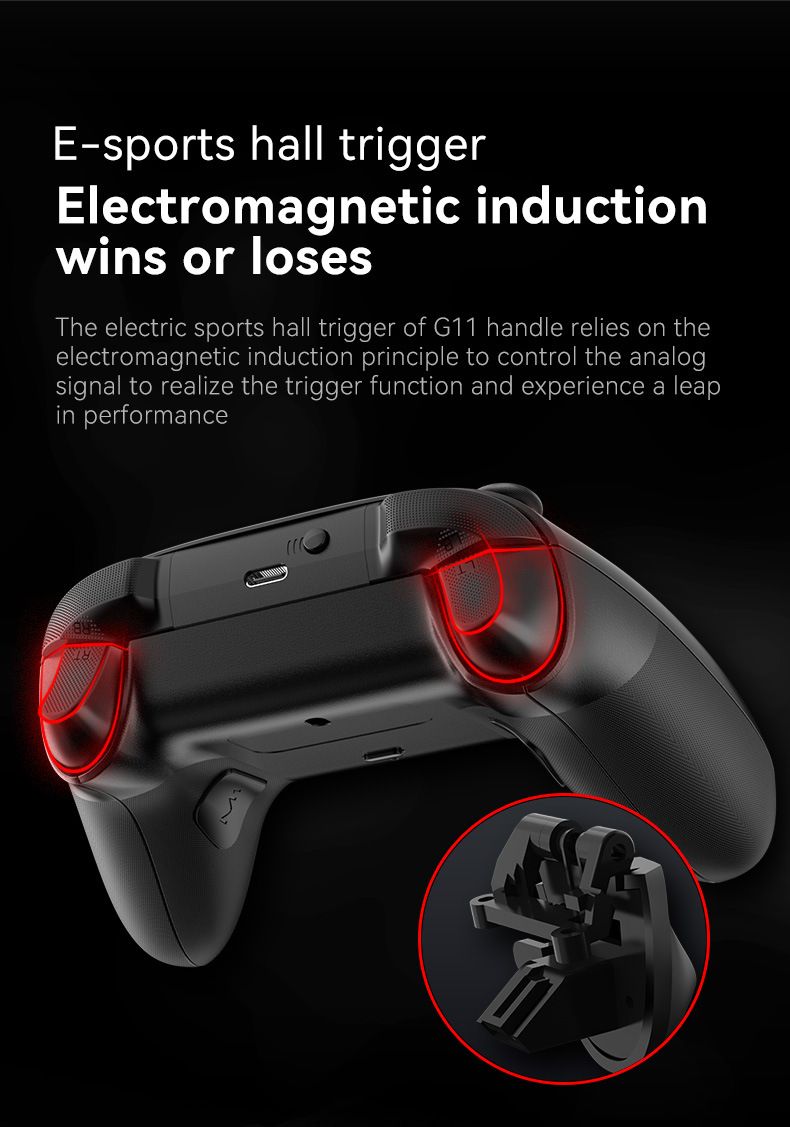 G11 Interruttore meccanico Bluetooth 5.0 Android Telefono iOS Gioco mobile PS4 Controller wireless PC_voghion.com