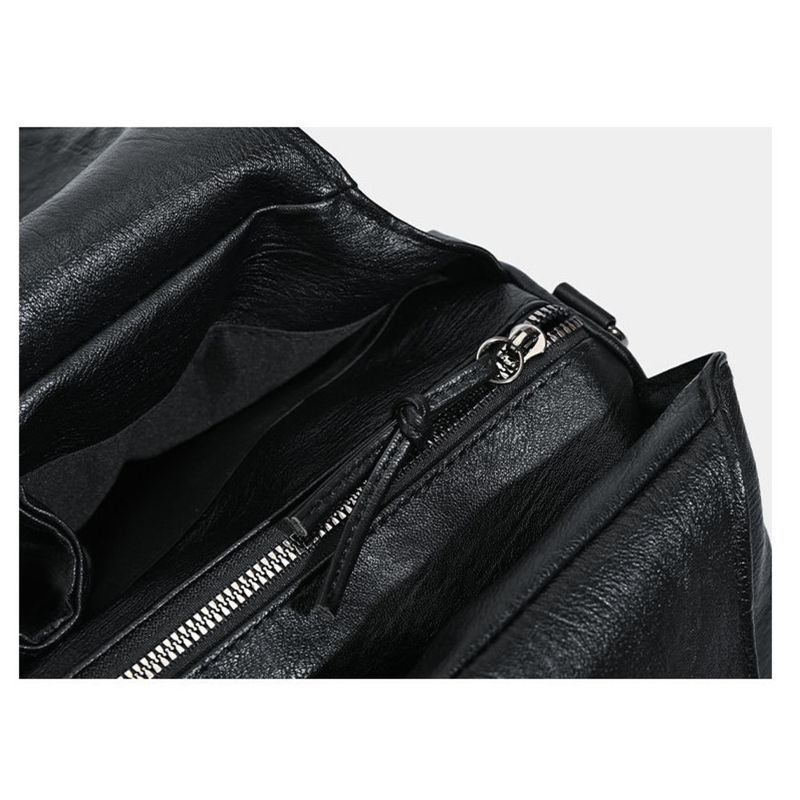 Borsa a tracolla da donna di grande capacità, nuova primavera ed estate 2025, in pelle cerata e oliata, di alta qualità, da ascella, versatile, per il tempo libero, per tutti i giorni._voghion.com