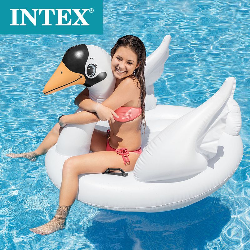 INTEX Ride-On Inflatable Toy Children's Pool Animal Float Water Play_voghion.com
