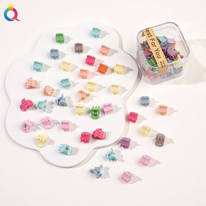 Unisex Κλιπ Μαλλιών σε Χρώμα Καραμέλας Μικρό Κουτί Κλιπ Χρωματιστή Πλεξούδα Μικρό Κλιπ Κλιπ Σπασμένες Φράντζες Κλιπ Κλιπ Κλιπ Κλιπ_voghion.com