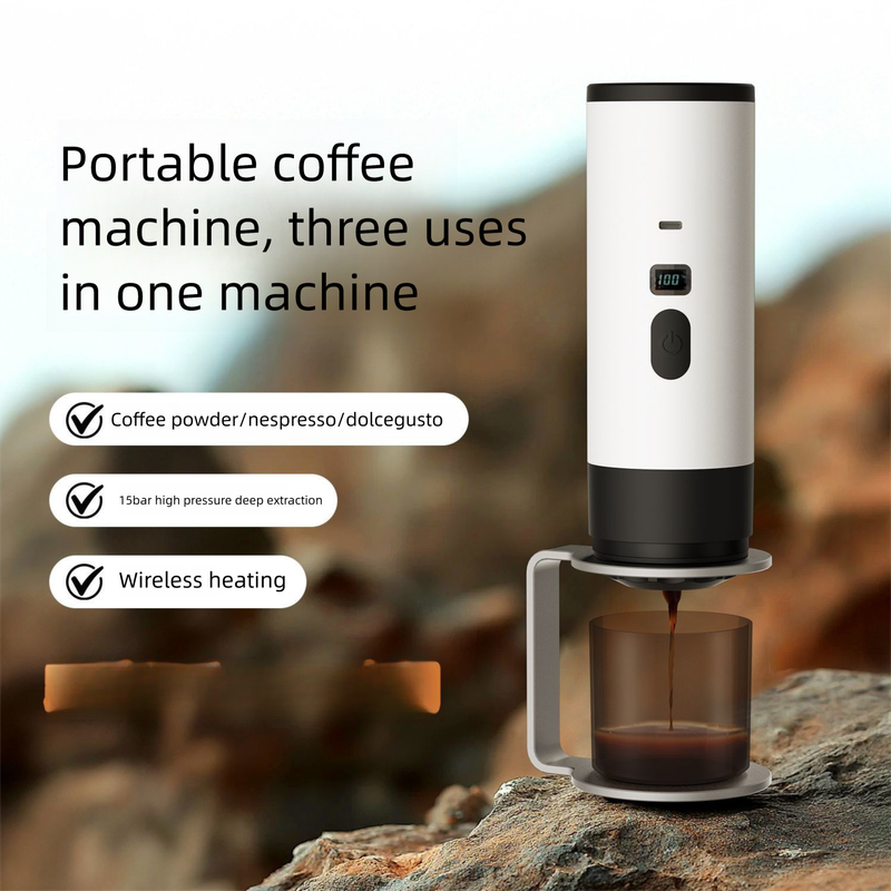 Capsule Home Rechargeable Wireless Portable Coffee Machine_voghion.com