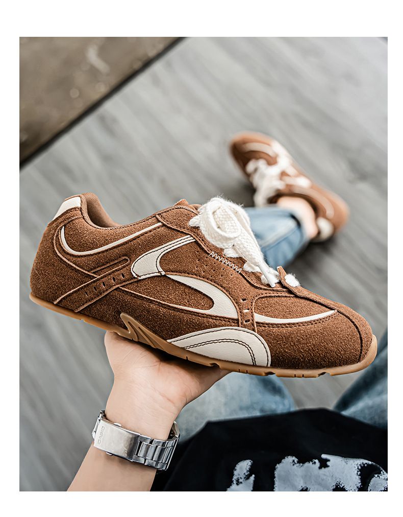 Frühjahr 2025 – Neue Retro-Trainingsschuhe aus Deutschland, vielseitig kombinierbar, flache Sohle, weiß, Forrest Gump-Schuhe, leichte Sportschuhe, Freizeitschuhe, Herrenschuhe_voghion.com