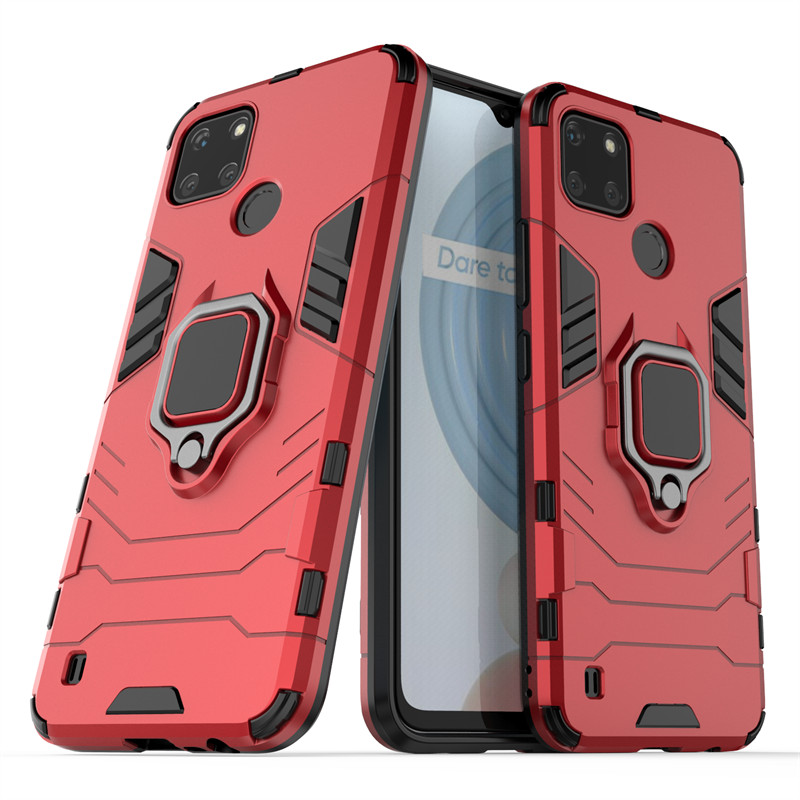 Capa à prova de choque para Realme C21Y Case Realme C11 C15 C17 C20 C21 C21Y C25Y Capa de silicone macio_voghion.com