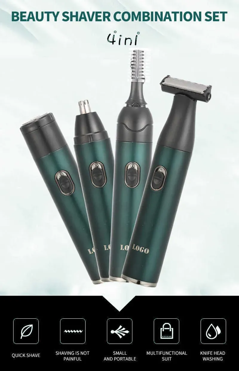 Electric Nose Ear for Men Rechargeable Grooming Kit Include Eyebrow Trimmer Facial Hair Removal Shaver L230823_voghion.com