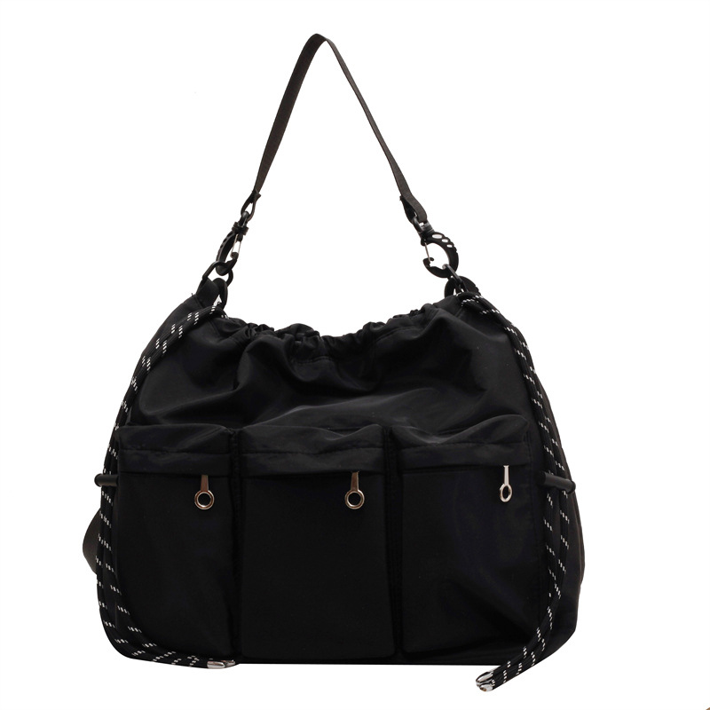Nuevo bolso de hombro de invierno para mujer, mochila cruzada simple de ocio para estudiantes de gran capacidad a la moda_voghion.com