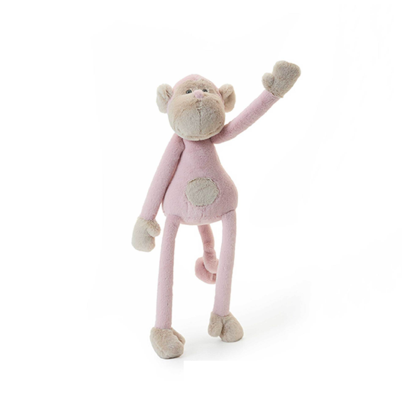 Muñeco de peluche corto rosa Pipi de Soft Life, muñeco relajante para dormir para niños._voghion.com