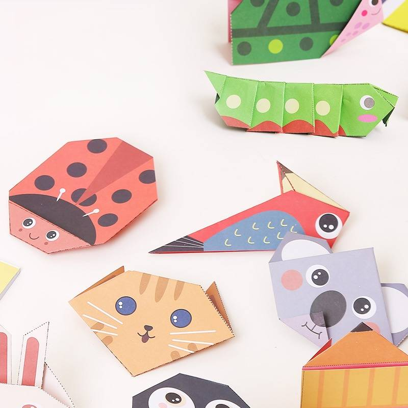 Tutu Fish Kids Origami Book - 3D Fun Paper Crafts For Ages 3-6, Creative & Educational DIY Activity, Colorful Step-by-Step Guide (English Edition)_voghion.com