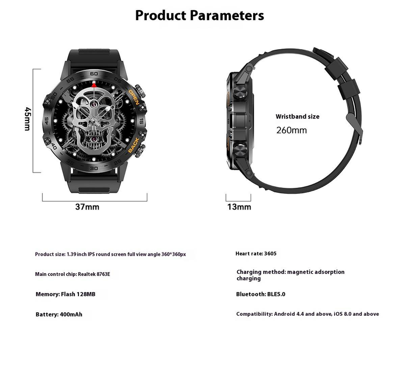 Bluetooth Arama, Kalp Atış Hızı ve Kan Oksijen Monitörü, 7-14 Gün Pil Ömrü, Erkekler ve Kadınlar İçin Su Geçirmez Fitness Takip Cihazı Özellikli Akıllı Saat_voghion.com