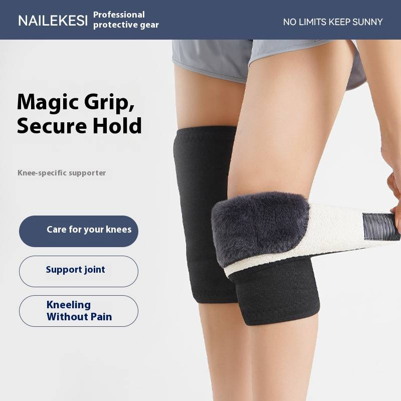Ginocchiere termiche unisex per ciclismo, motociclismo e sport all'aria aperta - Scaldamuscoli antivento e foderati in pile (pelliccia sintetica di coniglio grigia, un paio)_voghion.com