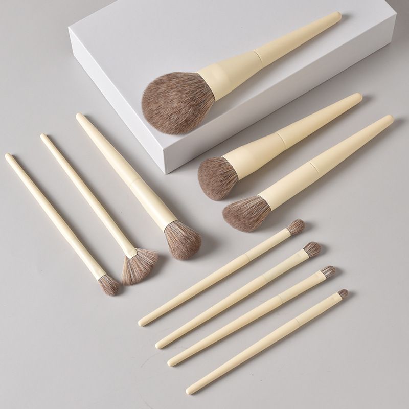 Makeup Brush Set Soft bristle eyeshadow Brush Loose Brush Concealer Brush set Beauty tool_voghion.com