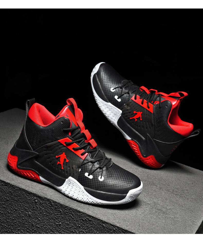 Fujian Produttore Scarpe da uomo Scarpe da basket alla moda Autunno Nuovi uomini S Scarpe da ginnastica alte Scarpe da ginnastica traspiranti in rete Studio di scarpe_voghion.com