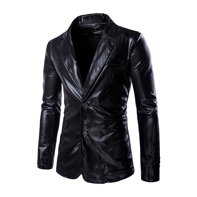 Nuovo completo da uomo slim fit con viso luminoso placcato in oro ZT-A11_voghion.com