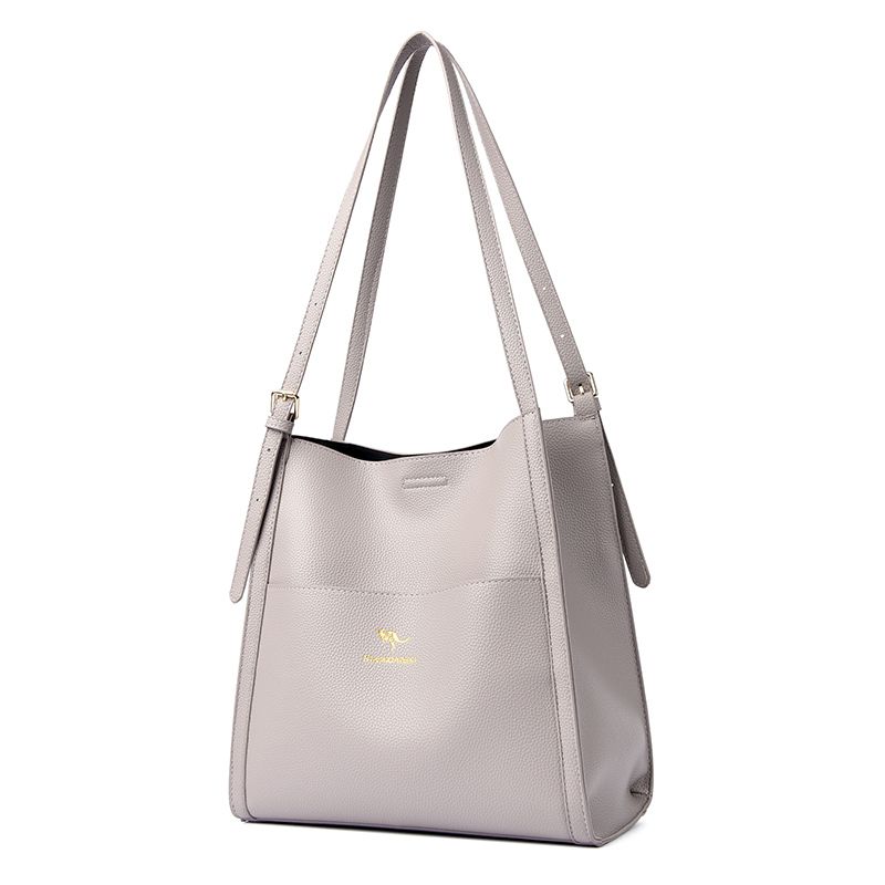 2024 New Leather Bucket Shoulder Women Purses Fashion Underarm satchel Messenger Bag For Shopping Large Capacity Tote_voghion.com